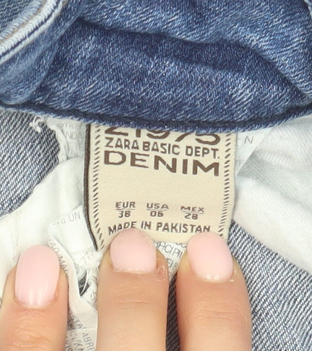 Zara Men Blue Straight Jeans Size 10 Regular