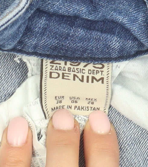 Zara Men Blue Straight Jeans Size 10 Regular