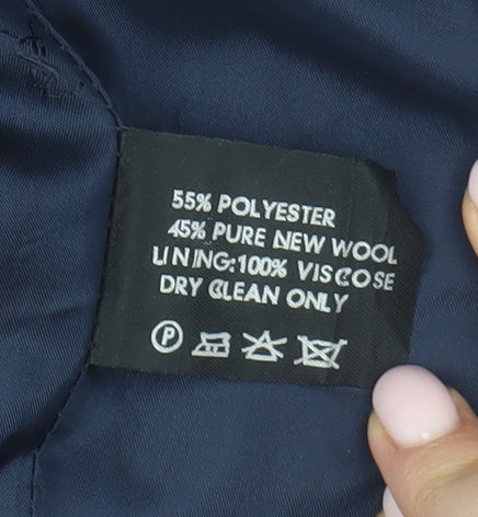 Yves Saint Laurent Men's Black Striped Suit Jacket 58R