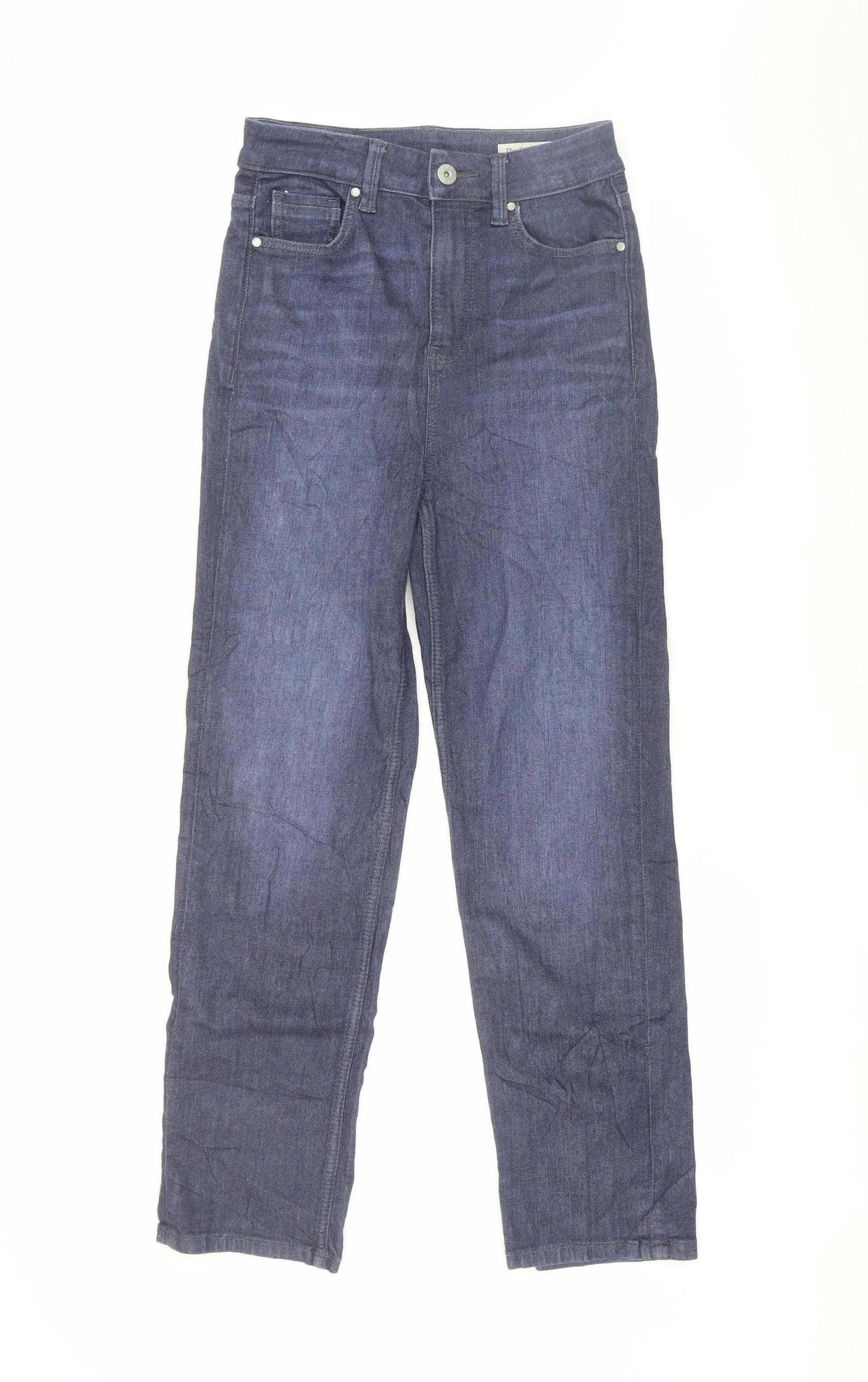 Marks and Spencer Women's Blue Straight Jeans Size 8