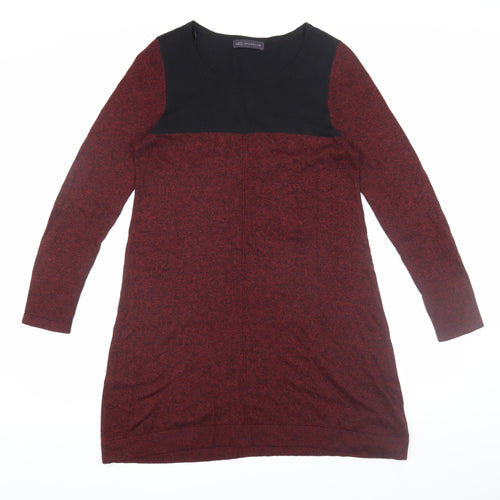 Marks and Spencer Women's Red Long Sleeve Dress Size 12