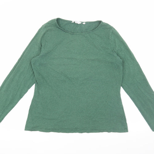 Seasalt Cornwall Women's Green Long Sleeve T-Shirt Size 16