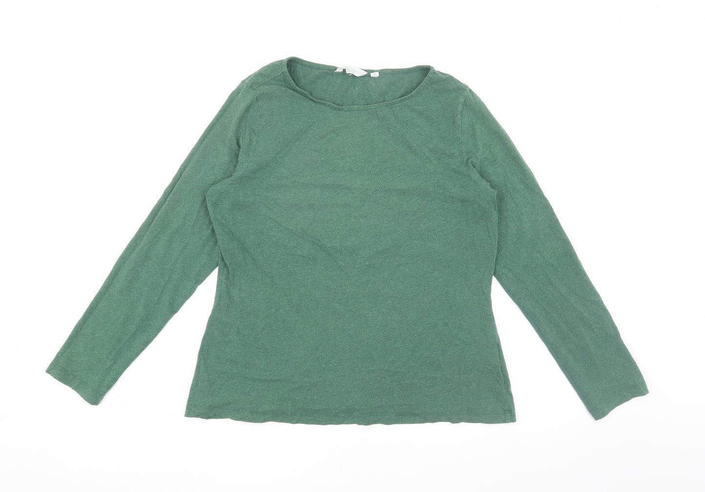 Seasalt Cornwall Women's Green Long Sleeve T-Shirt Size 16