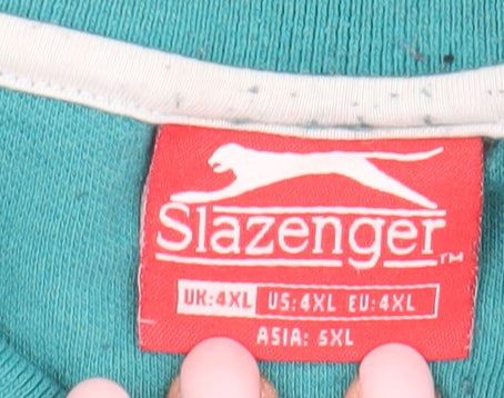 Slazenger Men's Blue 4XL Polo Shirt