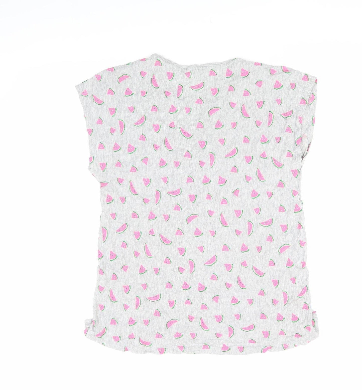 Esprit Women's Grey Floral T-Shirt: M