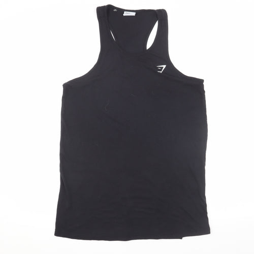 Gymshark Unisex Black L Basic Tank Top