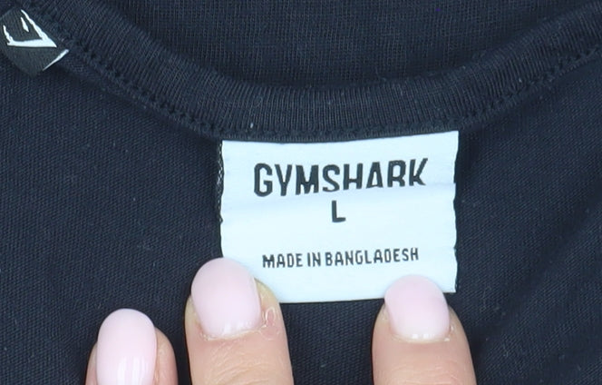 Gymshark Unisex Black L Basic Tank Top