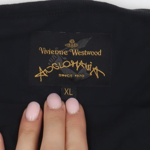 Vivienne Westwood Women's Black XL Cotton T-Shirt