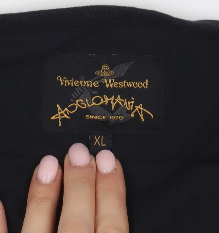 Vivienne Westwood Women's Black XL Cotton T-Shirt