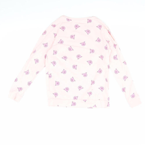 Marks and Spencer Girls Pink Percy Pig T-Shirt 9-10 Years