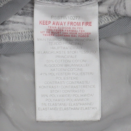 Pink Soda Women's White Tank Top Size 14