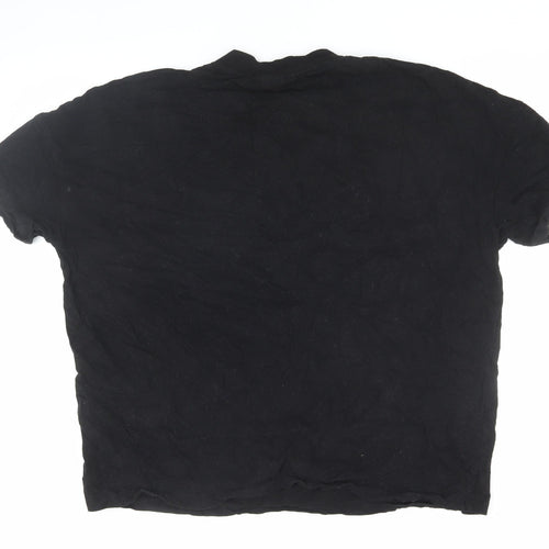 Horns of Odin Black Unisex T-Shirt XL Casual Wear