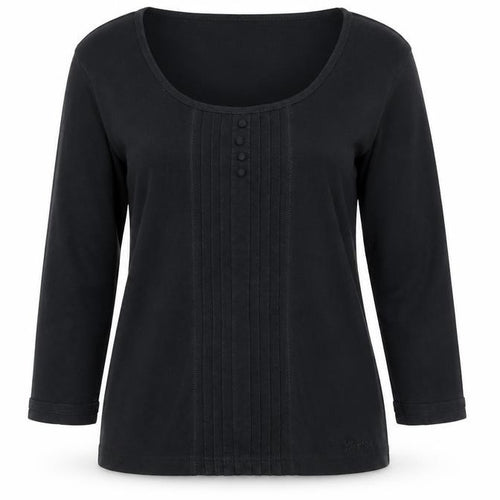 Maine New England Women's Black Long Sleeve Top Size 12