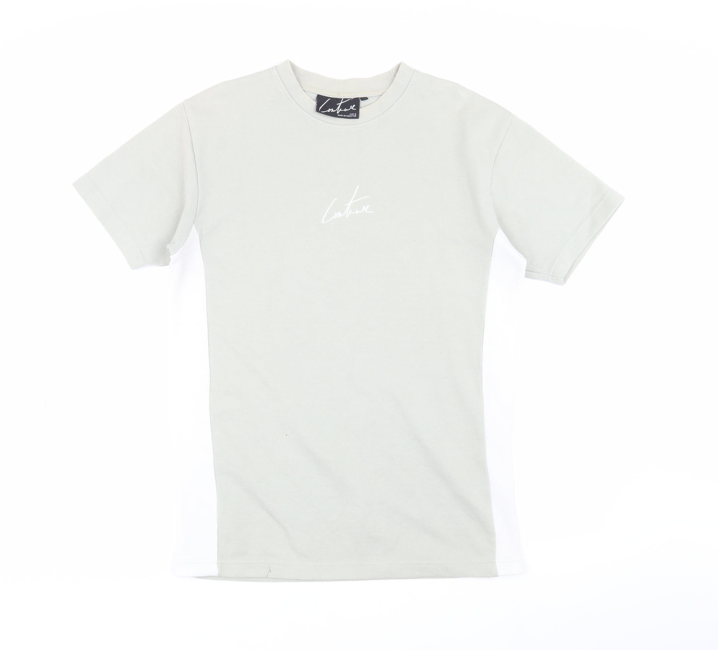 The Couture Club Men's Grey T-Shirt M Regular Fit