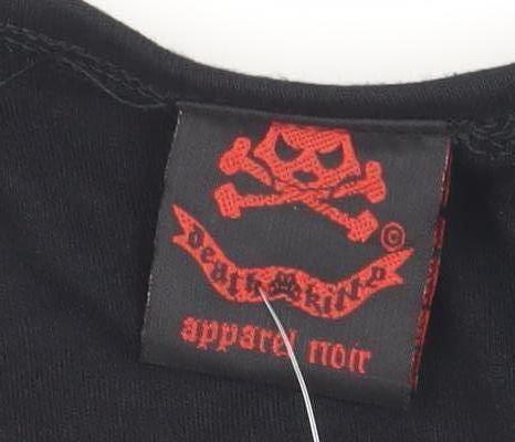 By Apparel Noir Women's Black Tank Top, Size 16