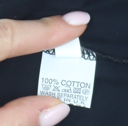 Death Kitty Women's Black Music Tank Top Size 16