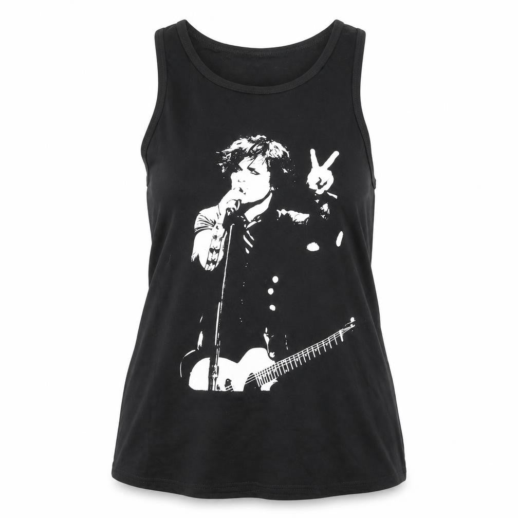 Death Kitty Black Music Tank Top - Women's Adults Size 16