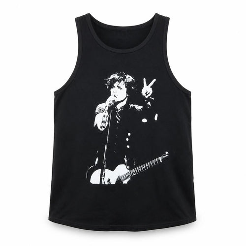 Death Kitty Black Music Graphic Women'sTank Top Size 16