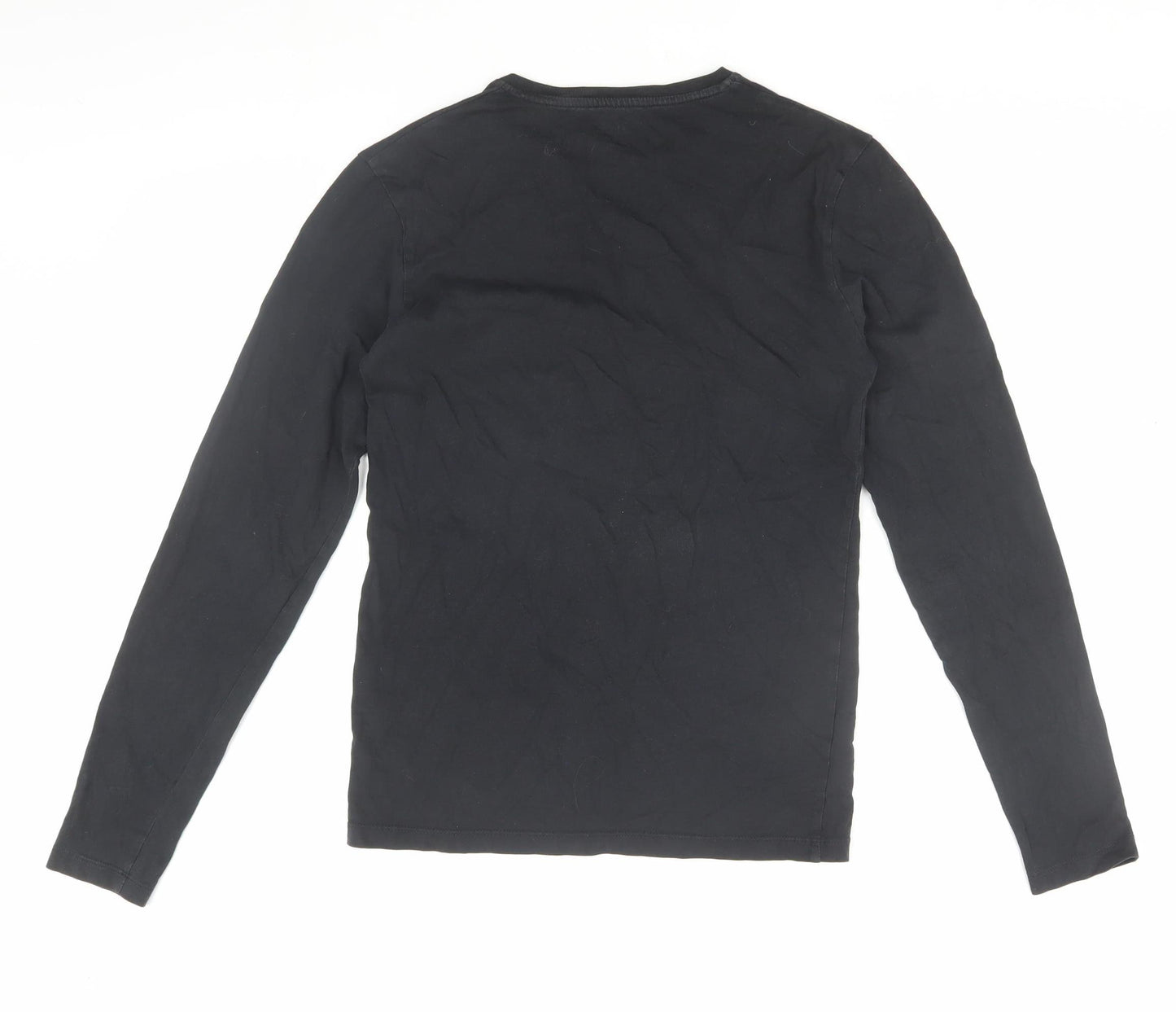 Timberland Black Long Sleeve T-Shirt XS Slim Fit