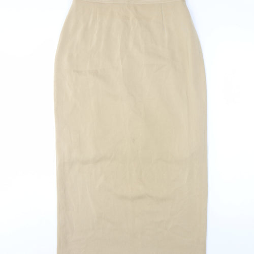 Gerry Weber Women's Beige Long Pencil Skirt Size 14