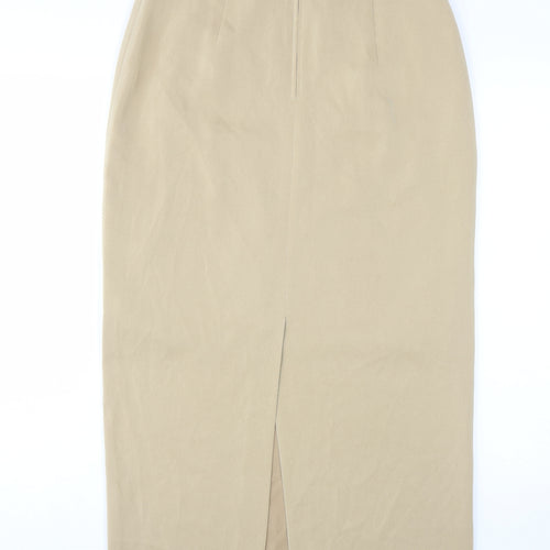 Gerry Weber Women's Beige Long Pencil Skirt Size 14