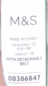 Marks and Spencer Women's Beige Cotton Shorts Size 22