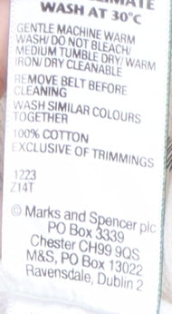 Marks and Spencer Women's Beige Cotton Shorts Size 22
