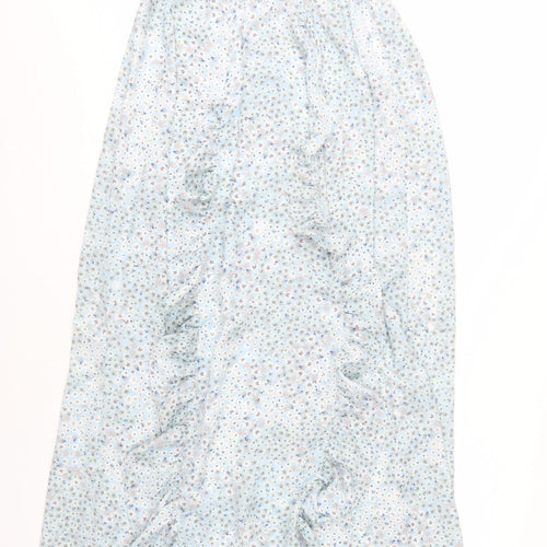 ASOS DESIGN Women's Multicoloured Long A-Line Skirt