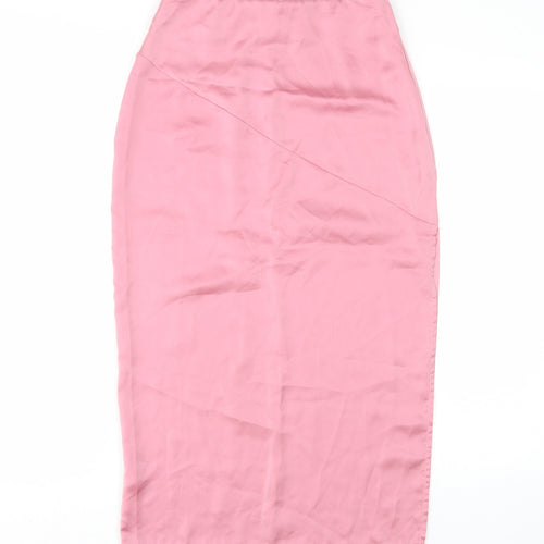 Club L Women's Pink Pencil Midi Skirt Size 8