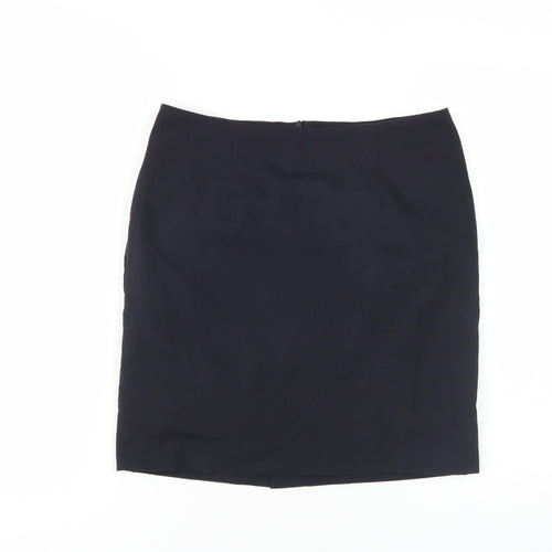 Rubrica Women's Black Knee Length Pencil Skirt Size 10