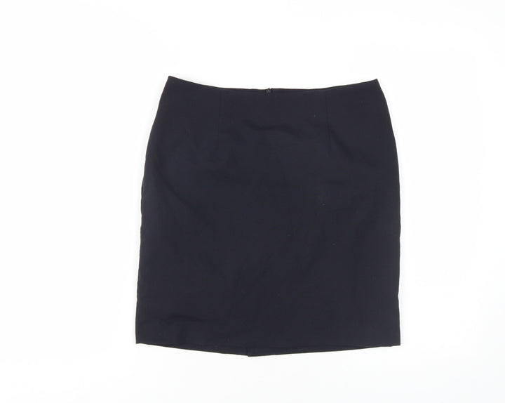 Rubrica Women's Black Knee Length Pencil Skirt Size 10