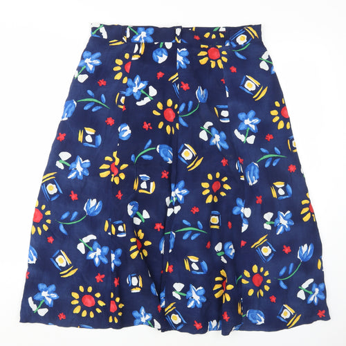 Crf Women’s Multicoloured Midi A-Line Skirt, Size 16