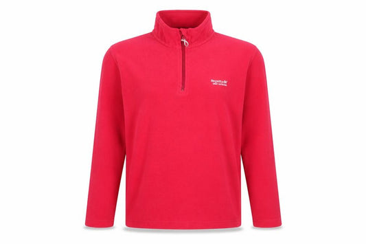 Front view of Regatta Women's Red Pullover Sweatshirt UK 12