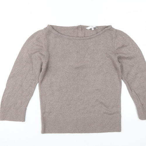 J by Jasper Conran Beige Women’s Pullover Jumper Size 12