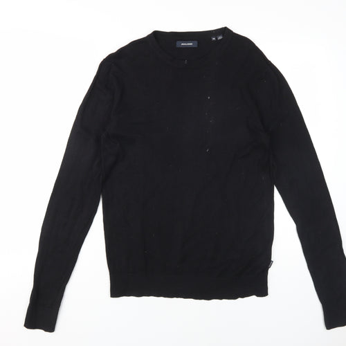 Jack & Jones Men's Black Pullover Jumper XS