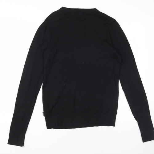 Jack & Jones Men's Black Pullover Jumper XS