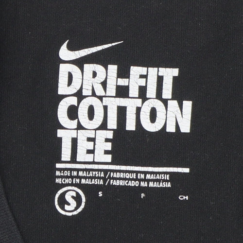 Nike Women's Black T-Shirt S - Casual Sportswear Tee