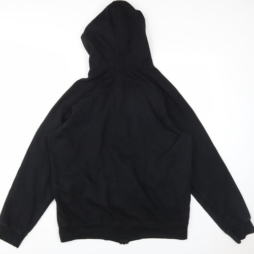 Nike Men's Black Full Zip Hoodie - Regular Fit 2XL