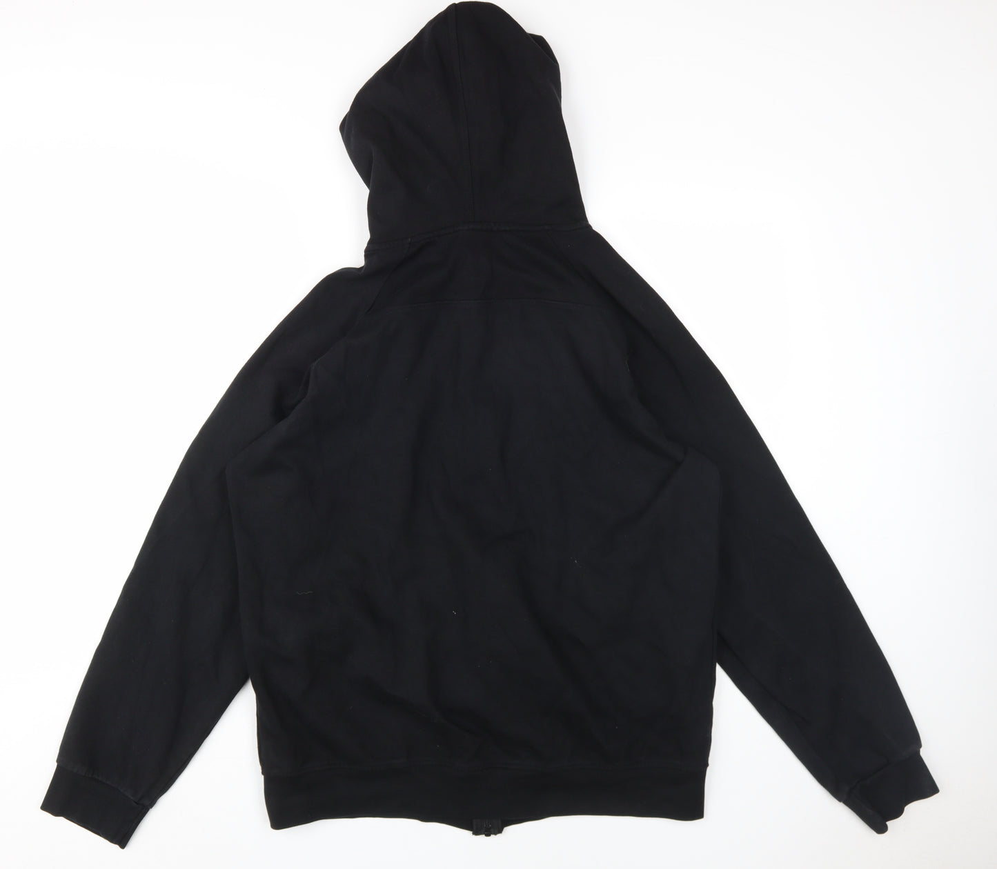 Nike Men's Black Full Zip Hoodie - Regular Fit 2XL