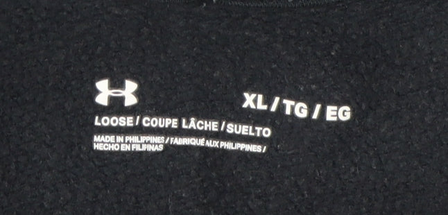 Under Armour Unisex Black XL Pullover Hoodie