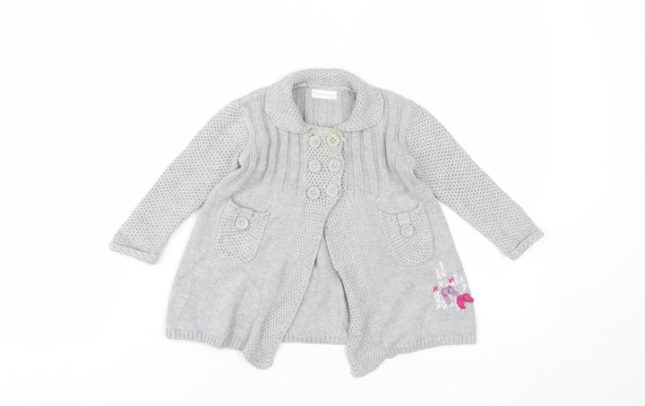 Mamas & Papas Grey Cardigan for Unisex 9-12 Months