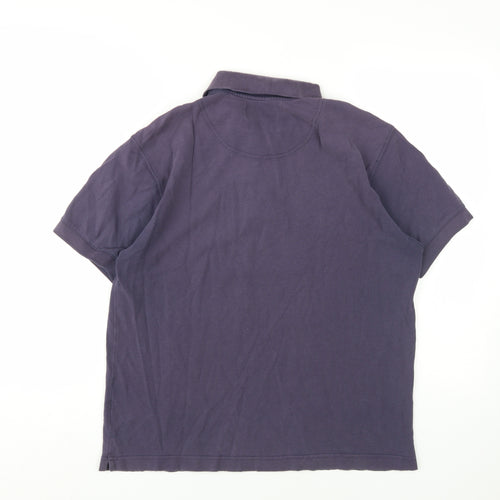 Henri Lloyd Men's Purple Polo M