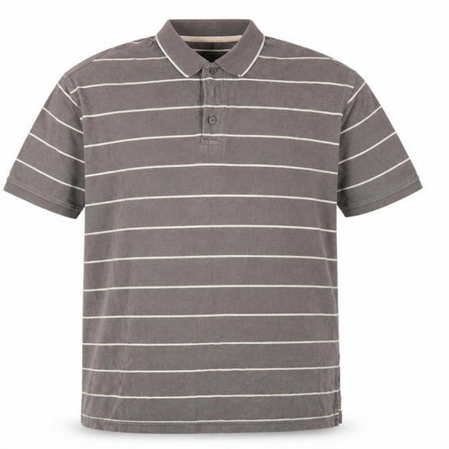 Trespass Men's Brown Striped Polo Shirt XL