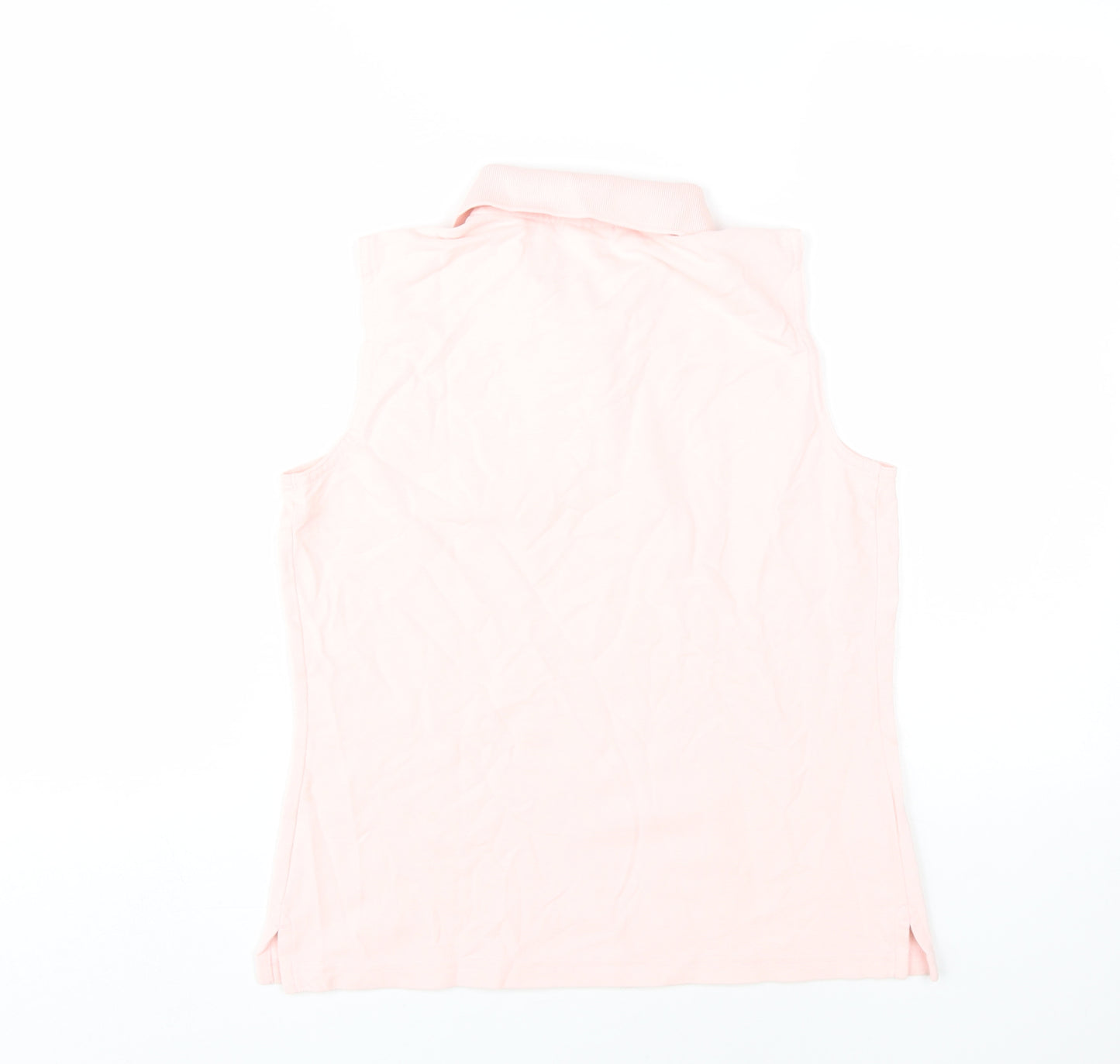 Brooks Brothers Pink Sleeveless Polo for Women Size M