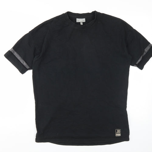 Bench Black XS Unisex T-Shirt - Casual Crew Neck
