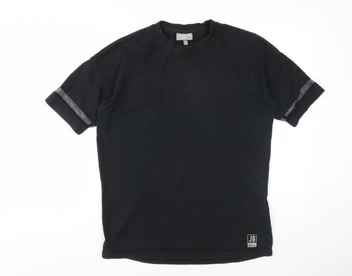 Bench Black XS Unisex T-Shirt - Casual Crew Neck