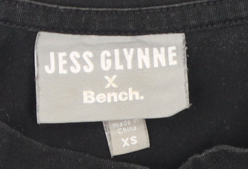 Bench Black XS Unisex T-Shirt - Casual Crew Neck