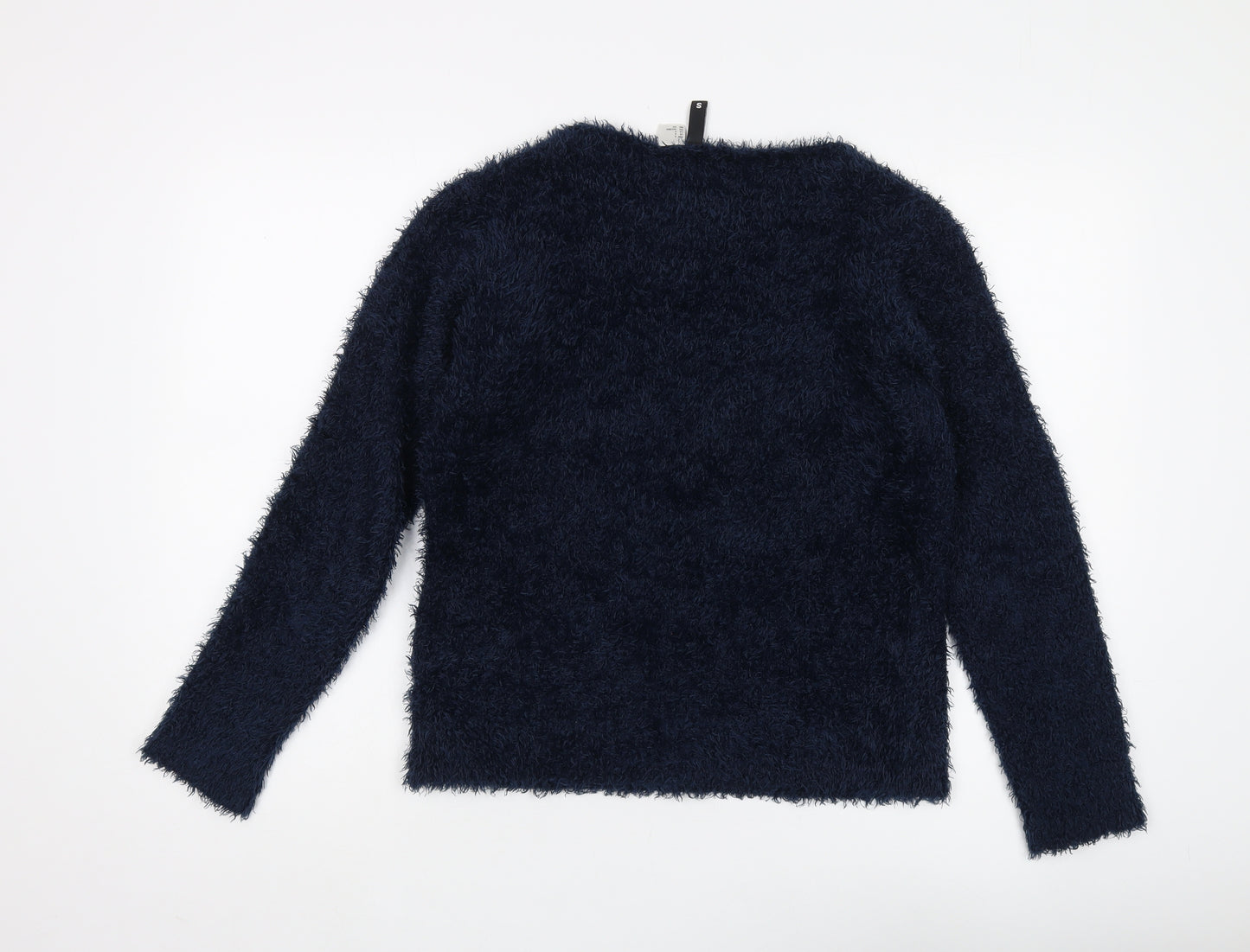 DIVIDED Women's Blue Pullover Jumper Size 12