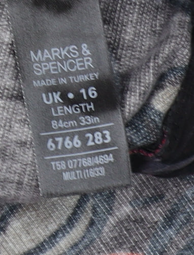 Marks and Spencer Women's Multicoloured Floral Skirt