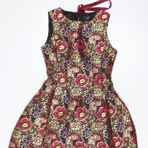 AX Paris Women's Floral Fit & Flare Dress Size 8